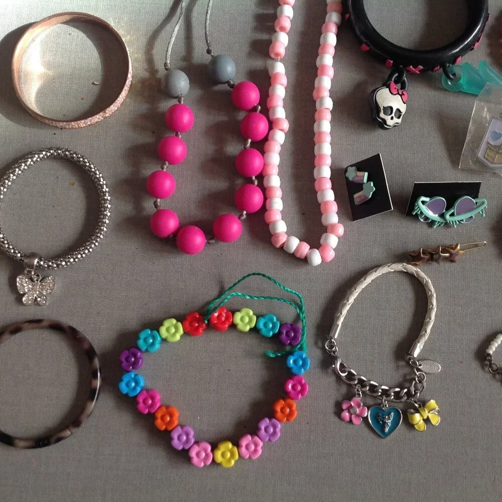 Vintage Lot of Child's Play Jewelry